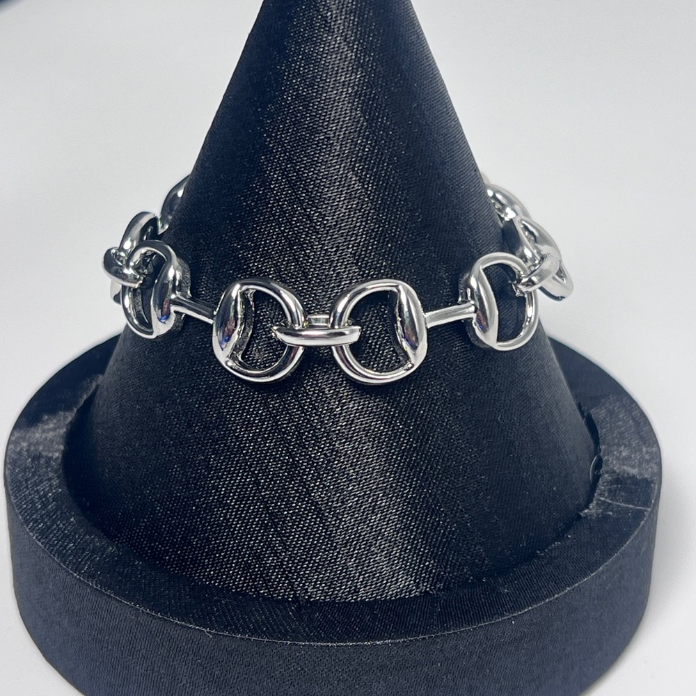 Horse-bit Silver Bracelet